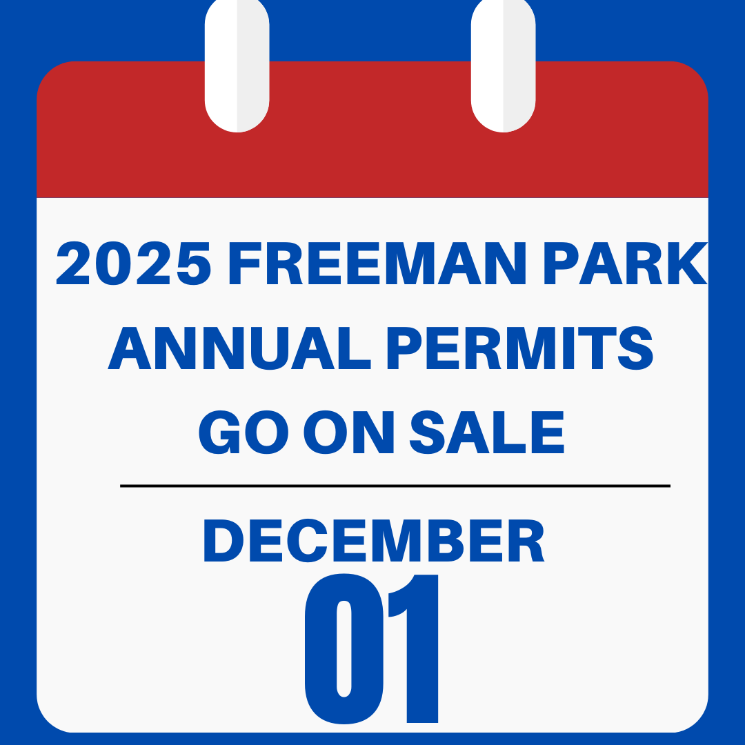 2025 freeman park permit sales image