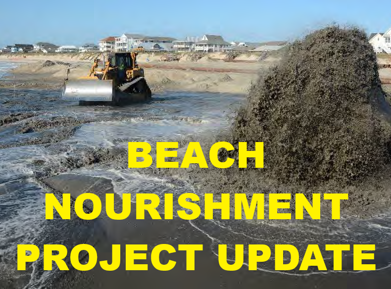 Beach Nourishment Project Updates